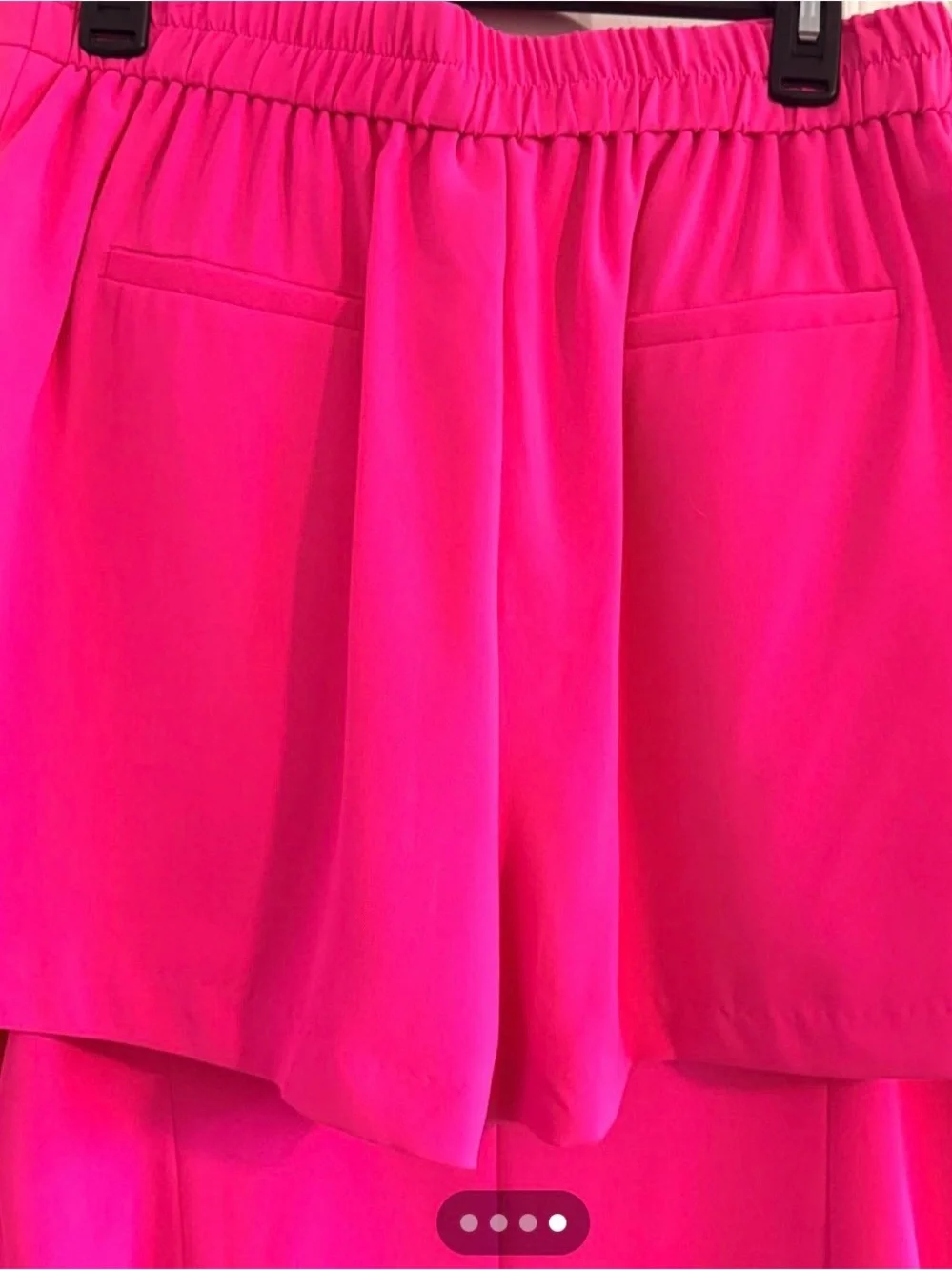 Bright Pink Blazer & Short Set from Apricot Lane. Jacket - large. Shorts - med.